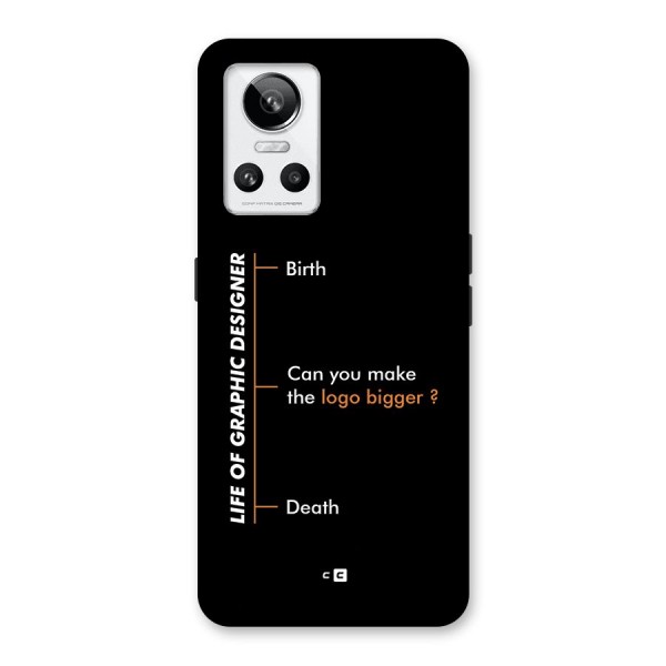 Graphic Designer Life Back Case for Realme GT Neo 3