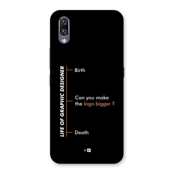 Graphic Designer Life Back Case for Vivo NEX