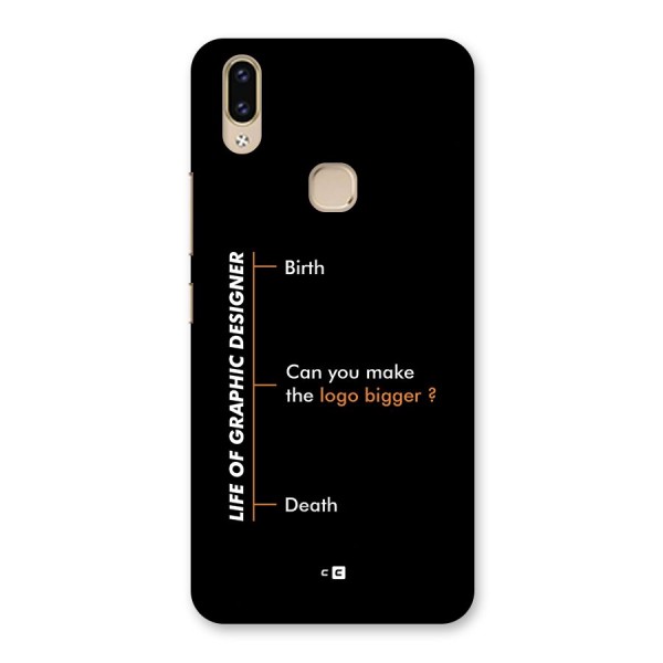 Graphic Designer Life Back Case for Vivo V9