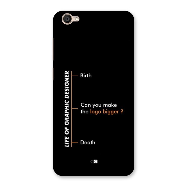 Graphic Designer Life Back Case for Vivo Y55s