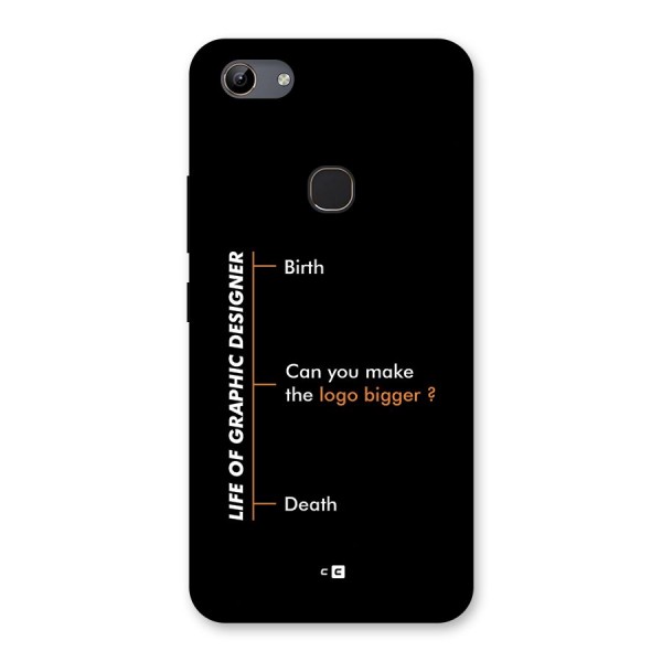 Graphic Designer Life Back Case for Vivo Y81