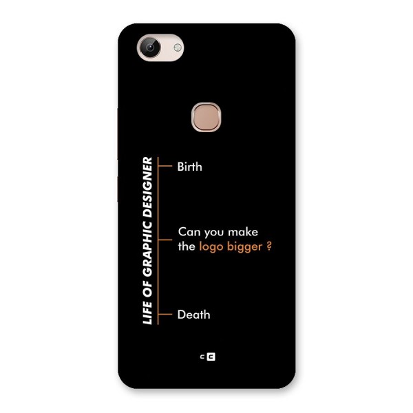 Graphic Designer Life Back Case for Vivo Y83