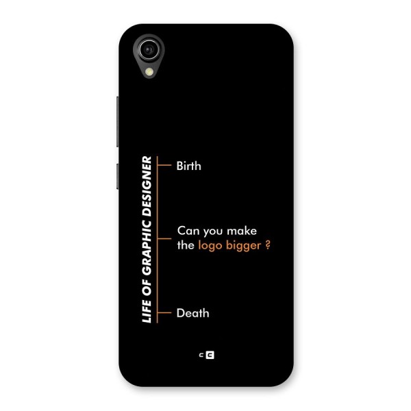 Graphic Designer Life Back Case for Vivo Y91i