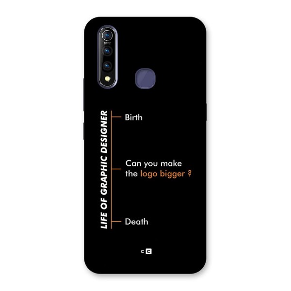 Graphic Designer Life Back Case for Vivo Z1 Pro