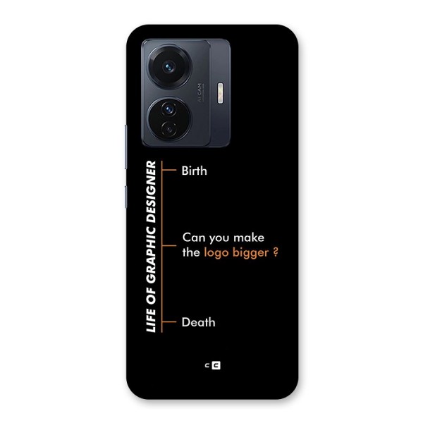 Graphic Designer Life Back Case for Vivo iQOO Z6 Pro