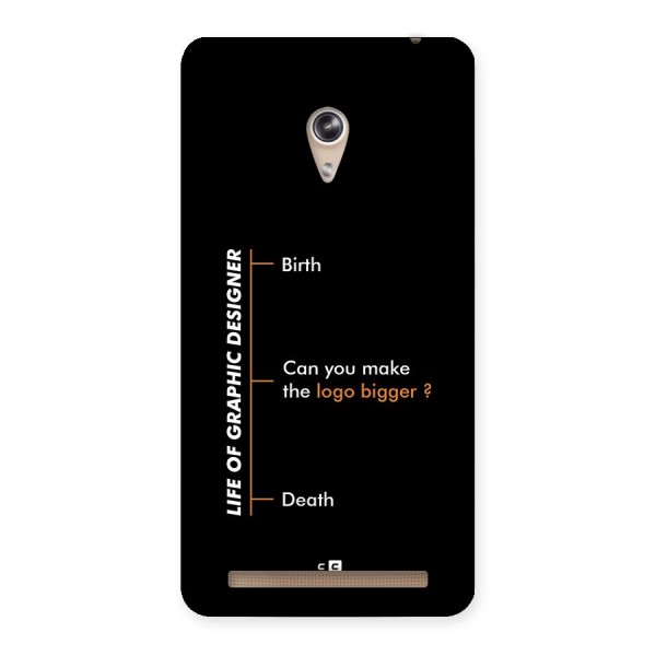 Graphic Designer Life Back Case for Zenfone 6