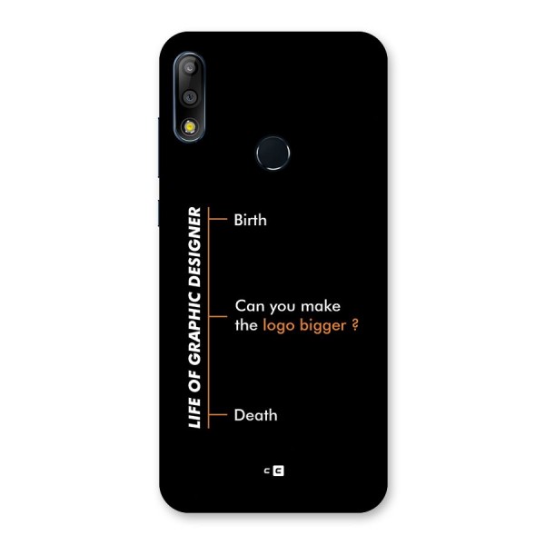 Graphic Designer Life Back Case for Zenfone Max Pro M2