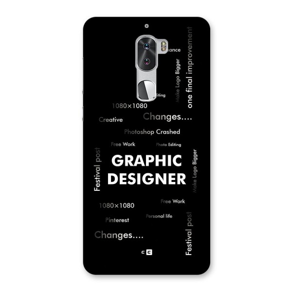 Graphic Designer Struggles Back Case for Coolpad Cool 1