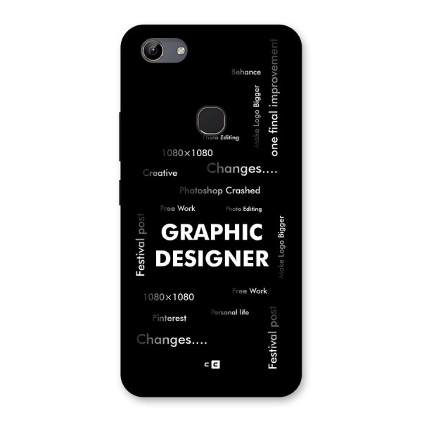 Graphic Designer Struggles Back Case for Vivo Y81