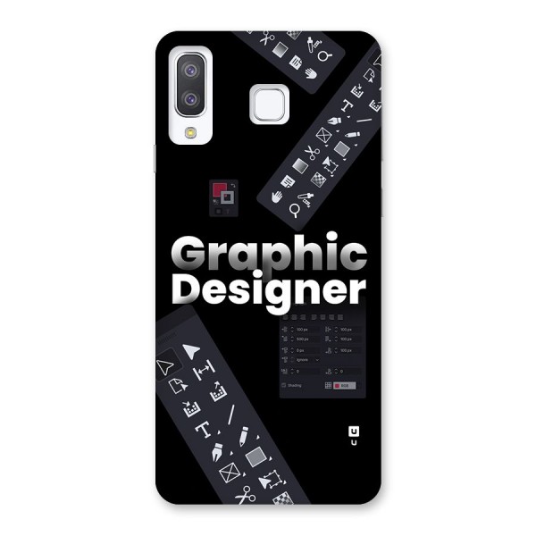 Graphic Designer Tools Back Case for Galaxy A8 Star