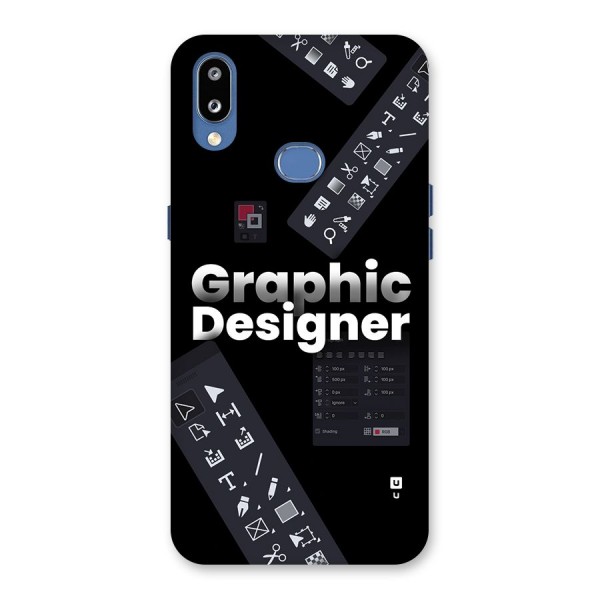 Graphic Designer Tools Back Case for Galaxy M01s