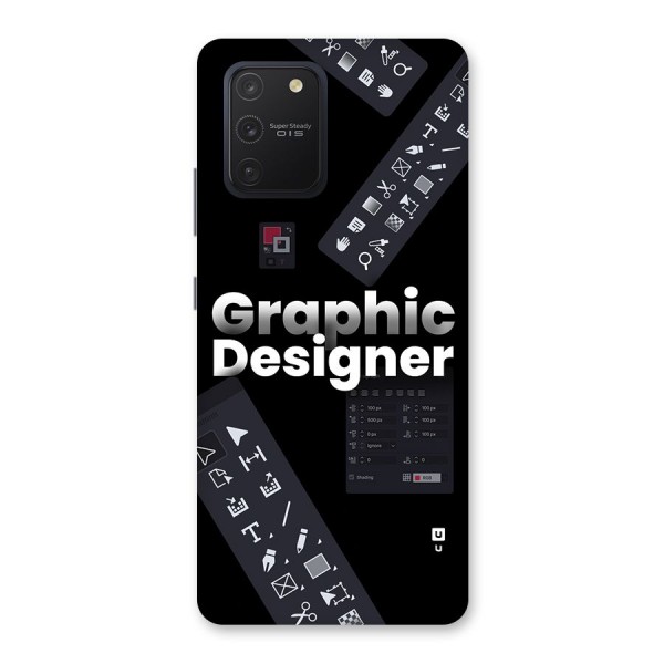 Graphic Designer Tools Back Case for Galaxy S10 Lite