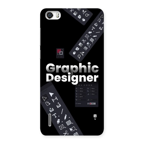 Graphic Designer Tools Back Case for Honor 6