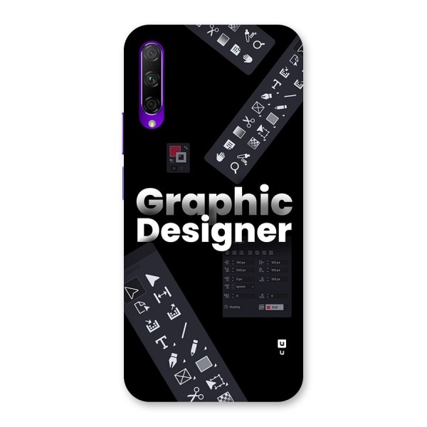 Graphic Designer Tools Back Case for Honor 9X Pro