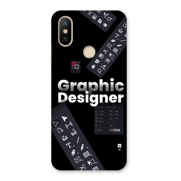 Graphic Designer Tools Back Case for Mi A2