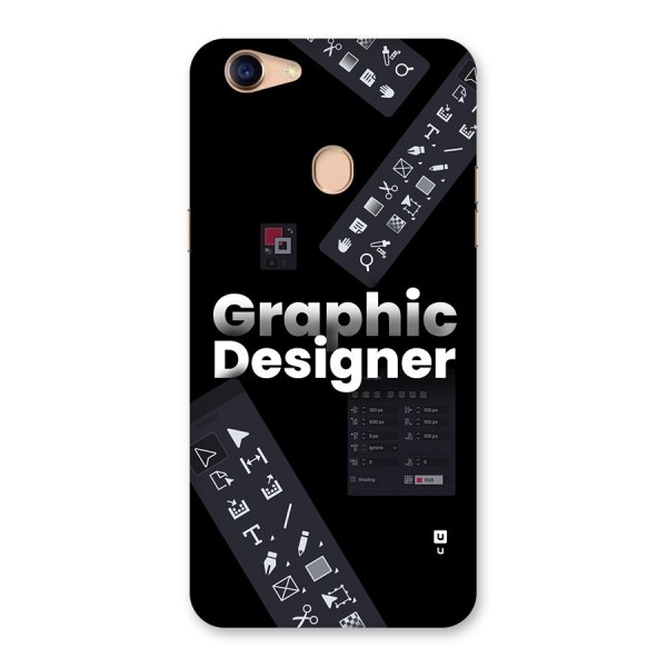 Graphic Designer Tools Back Case for Oppo F5