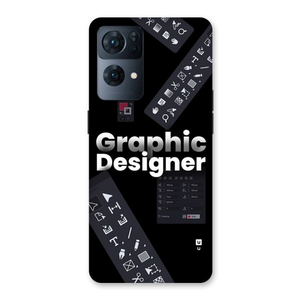 Graphic Designer Tools Back Case for Oppo Reno7 Pro 5G