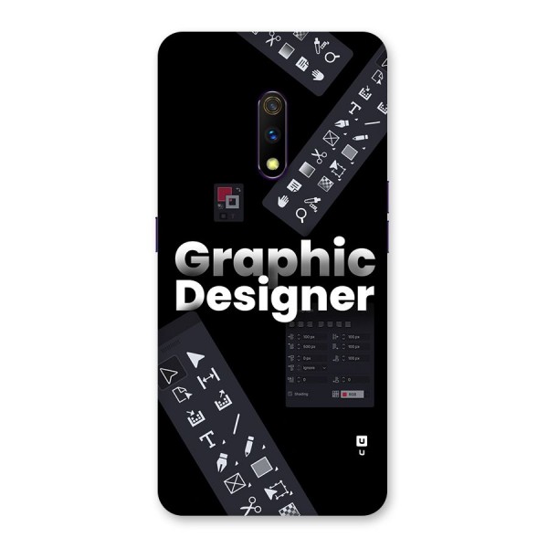 Graphic Designer Tools Back Case for Realme X