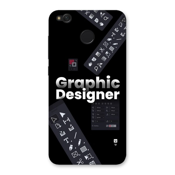 Graphic Designer Tools Back Case for Redmi 4