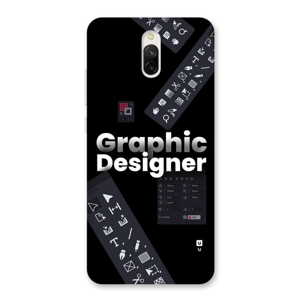 Graphic Designer Tools Back Case for Redmi 8A Dual