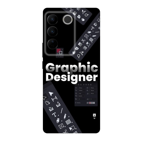 Graphic Designer Tools Back Case for Vivo V27