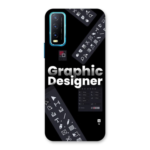 Graphic Designer Tools Back Case for Vivo Y12s