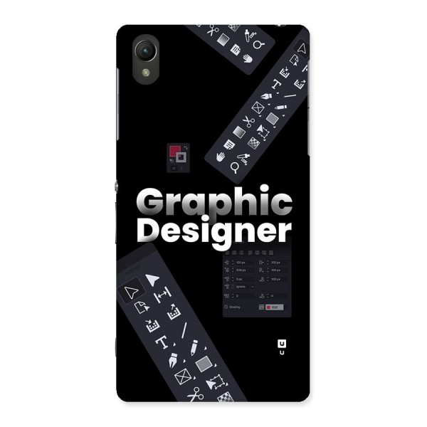 Graphic Designer Tools Back Case for Xperia Z2