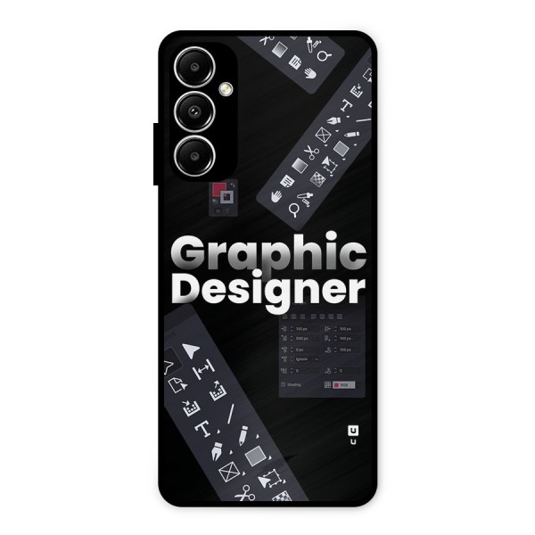 Graphic Designer Tools Metal Back Case for Galaxy A05s