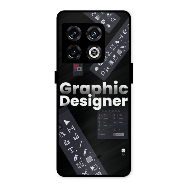 Graphic Designer Tools Metal Back Case for OnePlus 10 Pro 5G