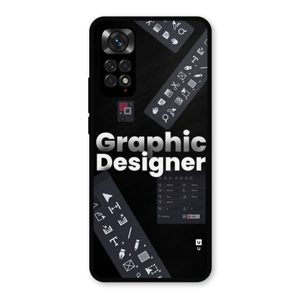 Graphic Designer Tools Metal Back Case for Redmi Note 11