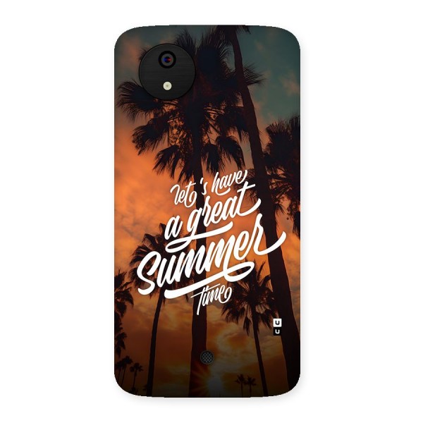 Great Summer Back Case for Canvas A1  AQ4501