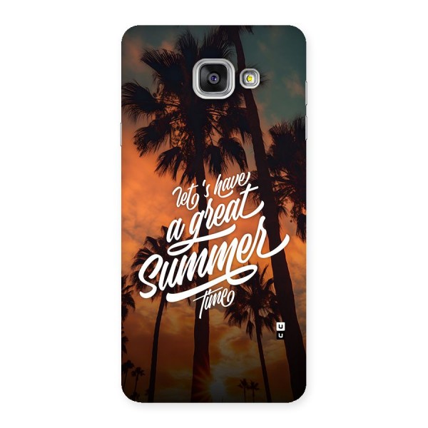 Great Summer Back Case for Galaxy A7 (2016)