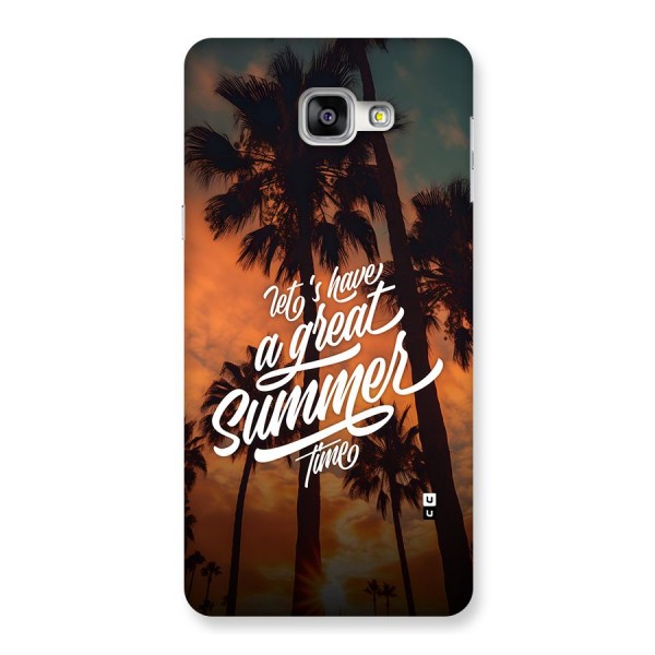 Great Summer Back Case for Galaxy A9