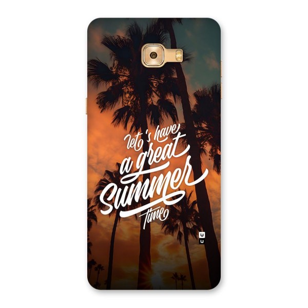 Great Summer Back Case for Galaxy C9 Pro