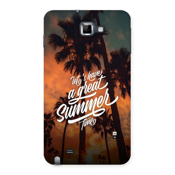 Great Summer Back Case for Galaxy Note