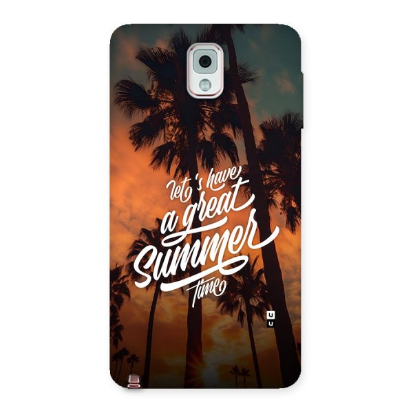 Great Summer Back Case for Galaxy Note 3