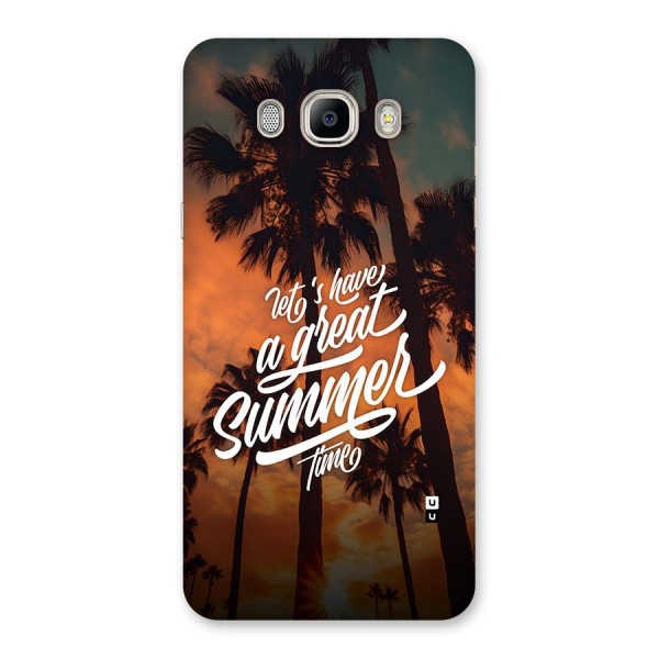 Great Summer Back Case for Galaxy On8