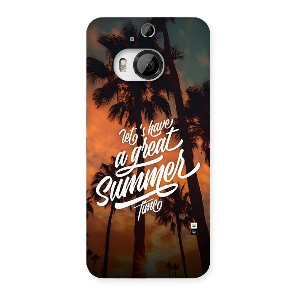 Great Summer Back Case for HTC One M9 Plus