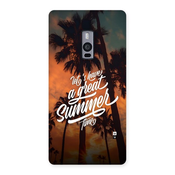 Great Summer Back Case for OnePlus 2