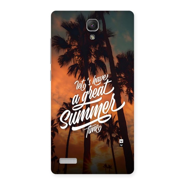 Great Summer Back Case for Redmi Note