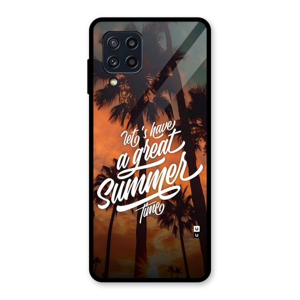 Great Summer Glass Back Case for Galaxy M32