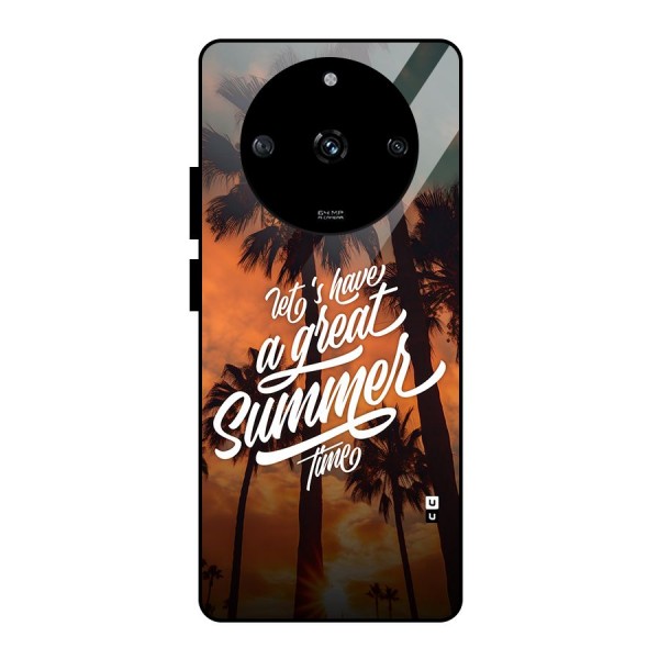 Great Summer Glass Back Case for Realme Narzo 60 5G