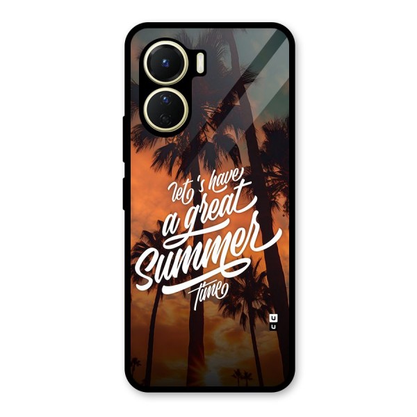 Great Summer Glass Back Case for Vivo Y56