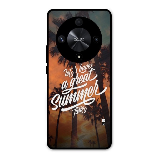 Great Summer Metal Back Case for Honor X9b