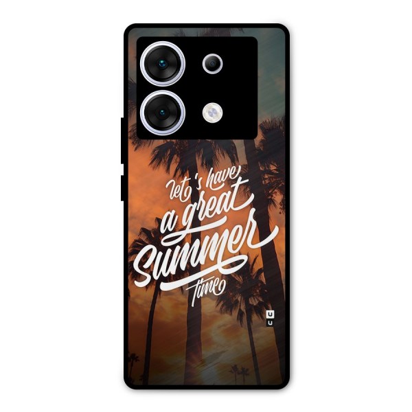 Great Summer Metal Back Case for Infinix Zero 30 5G