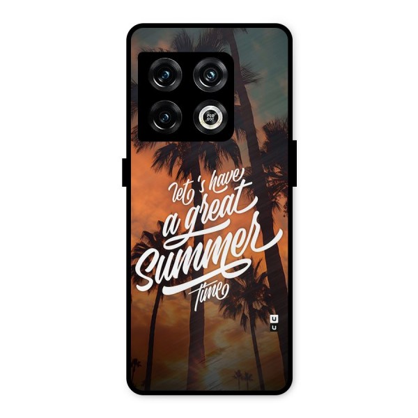 Great Summer Metal Back Case for OnePlus 10 Pro 5G