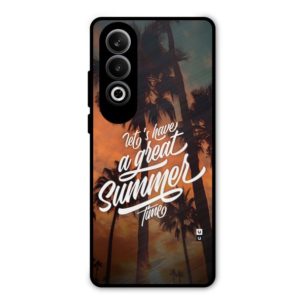 Great Summer Metal Back Case for OnePlus Nord CE4