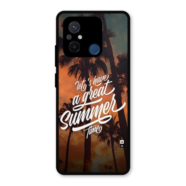 Great Summer Metal Back Case for Poco C55