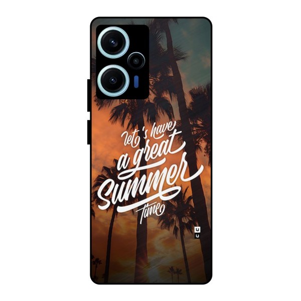 Great Summer Metal Back Case for Poco F5