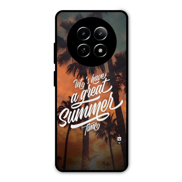 Great Summer Metal Back Case for Realme 12 5G